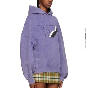 We11done purple hoodie